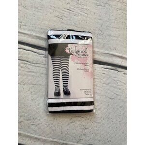 NWT Black and white striped leggings